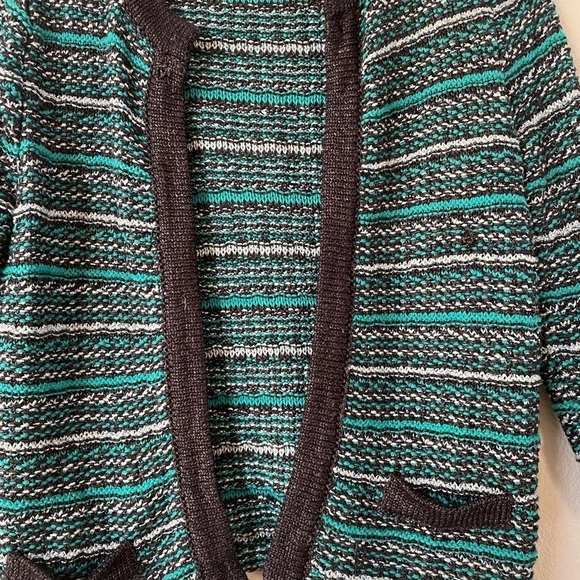 Mango green and black stitched suit jacket - Picture 6 of 6